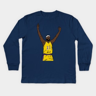 Patrick Beverley Embrace The Crowd Kids Long Sleeve T-Shirt